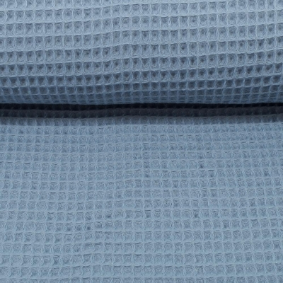 Waffelpique | Nelson | Hellblau